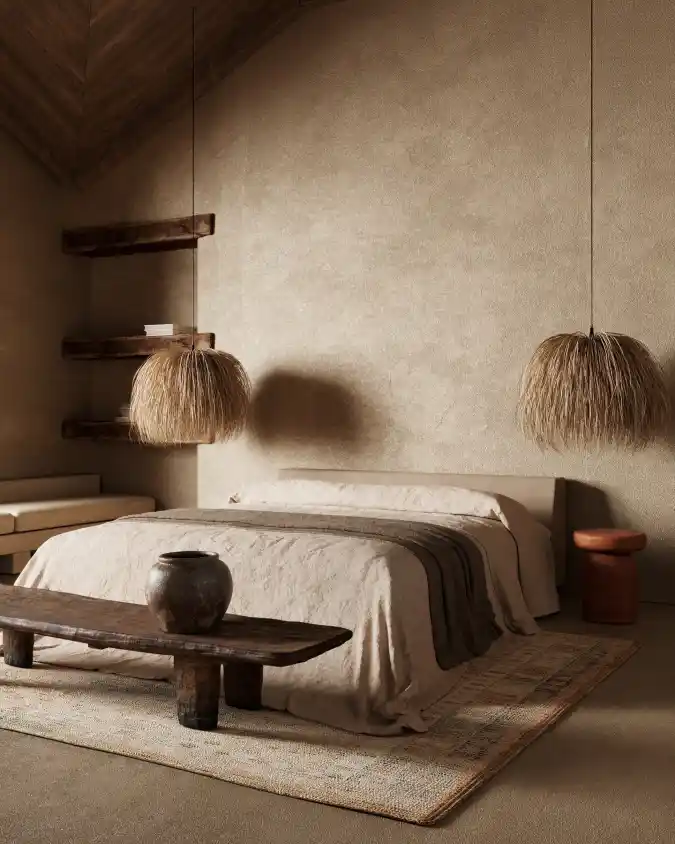 Imperfectly Calm Sleeping Space