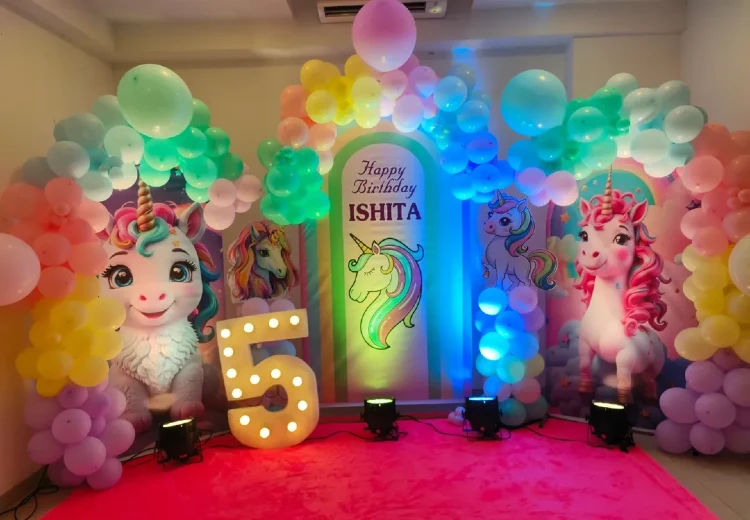 Neon Glow & Marquee Stage Setup